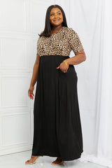 Celeste Essential Full Size Maxi Dress in Leopard - Trendsi
