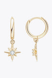 Moissanite Star Drop Earrings - Trendsi