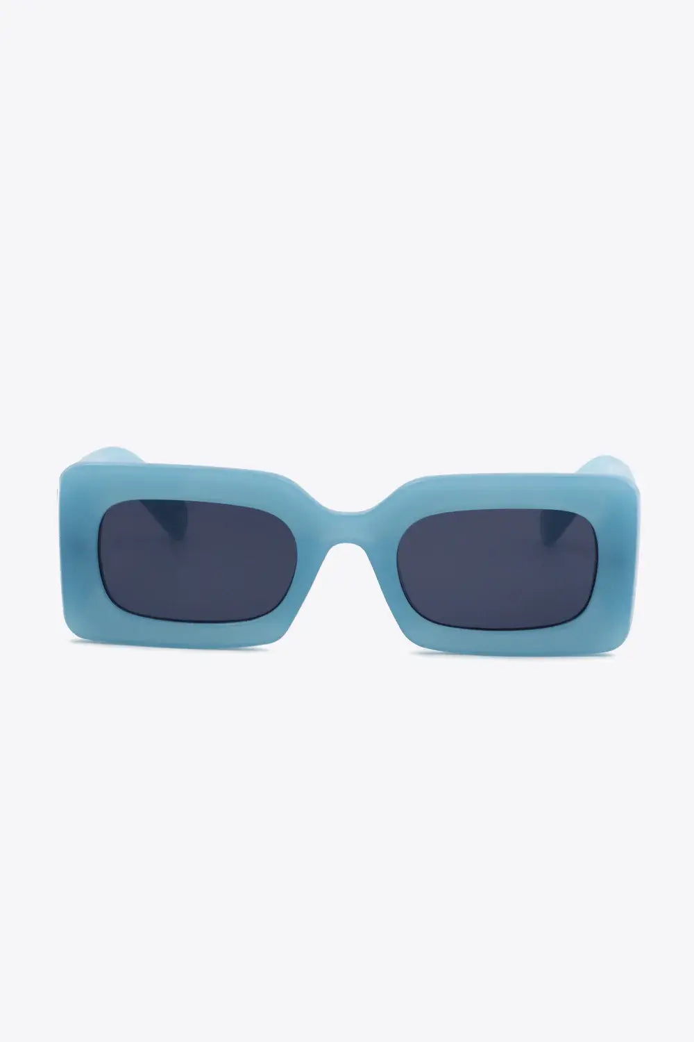 Polycarbonate Frame Rectangle Sunglasses - Trendsi - Flyclothing LLC