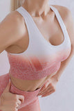 Gradient Sports Bra and Leggings Set - Trendsi - Flyclothing LLC