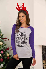 Full Size Graphic Long Sleeve T-Shirt - Trendsi