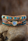 Heart Layered Bracelet - Trendsi - Flyclothing LLC