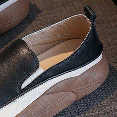 Chunky Slip On Shoes - Trendsi - Flyclothing LLC