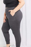 Leggings Depot Full Size Pocketed High Waist Pants - Trendsi - Flyclothing LLC