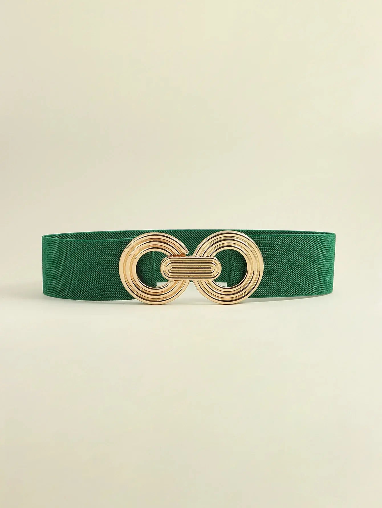 Geometric Buckle Elastic Wide Belt - Trendsi - Flyclothing LLC