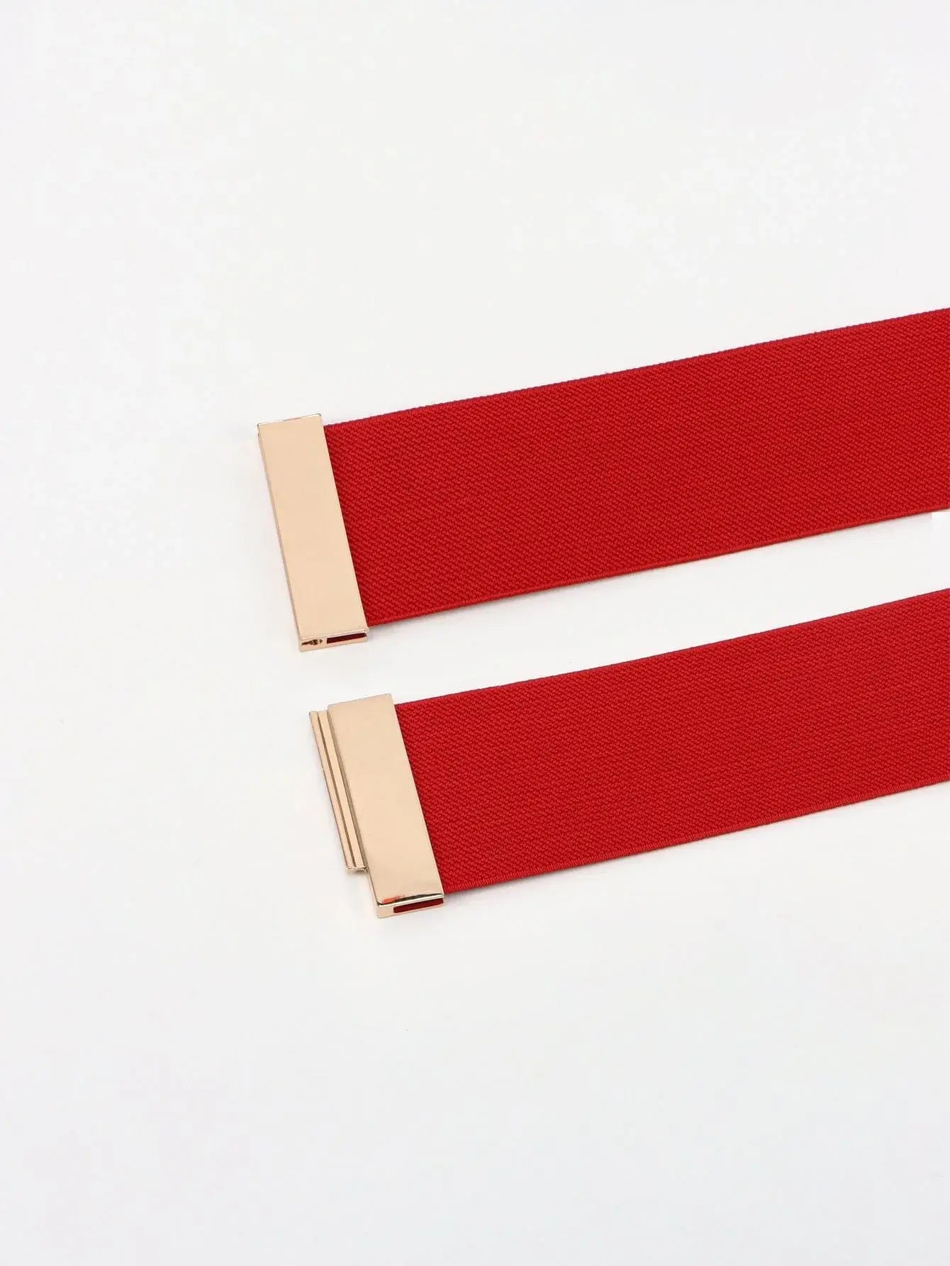 Alloy Buckle Elastic Belt - Trendsi - Flyclothing LLC