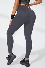 High Waist Active Leggings - Trendsi