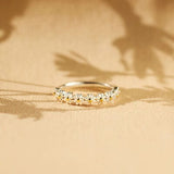 Flower Shape 925 Sterling Silver Ring - Trendsi