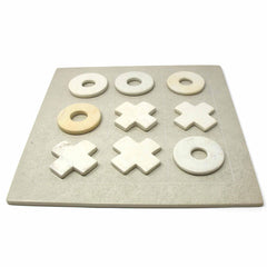 Handcarved Soapstone Tic-Tac-Toe Game Set - SMOLArt