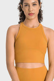Racerback Cropped Sports Tank - Trendsi - Flyclothing LLC