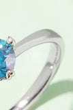 1 Carat Moissanite 925 Sterling Silver Solitaire Ring - Trendsi