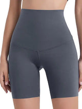 Wide Waistband Sports Shorts - Trendsi - Flyclothing LLC