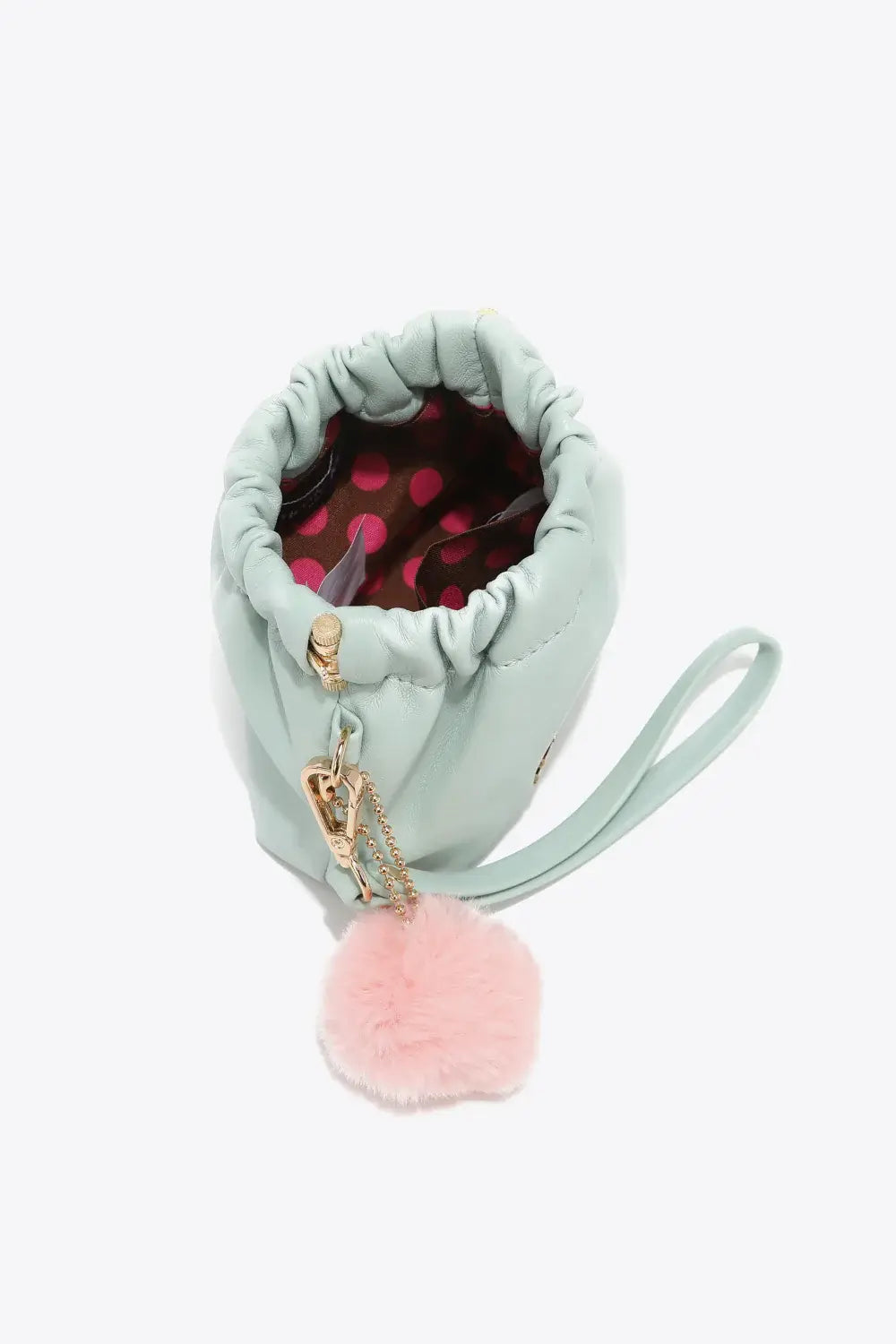 Nicole Lee USA Faux Leather Pouch - Trendsi - Flyclothing LLC