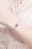 1 Carat Moissanite Chain Bracelet - Trendsi