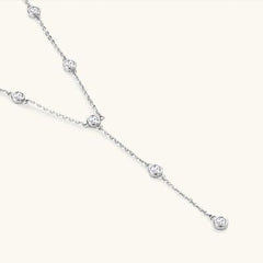 1.1 Carat Moissanite 925 Sterling Silver Necklace - Trendsi