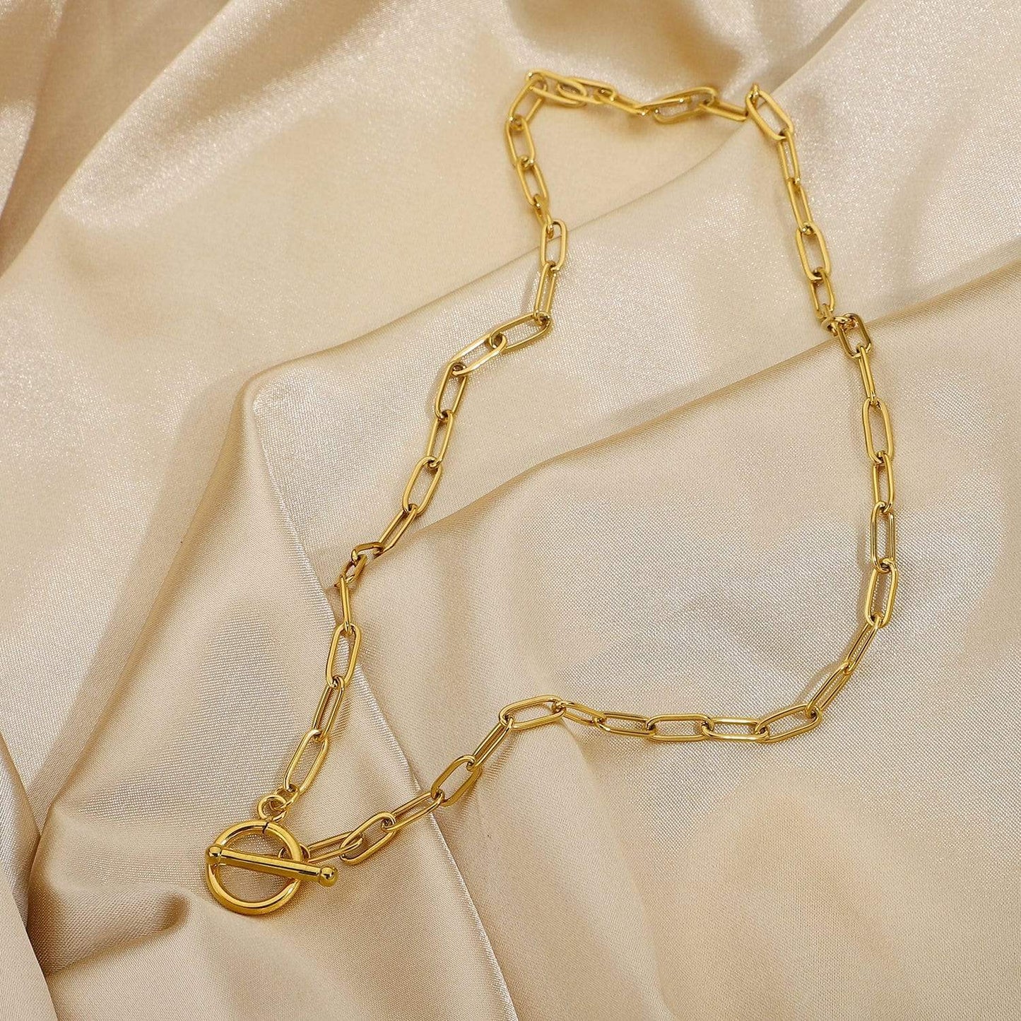 Chain Stainless Steel Necklace - Trendsi - Flyclothing LLC