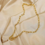 Chain Stainless Steel Necklace - Trendsi - Flyclothing LLC