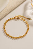 Heart Chain Lobster Clasp Bracelet - Trendsi - Flyclothing LLC