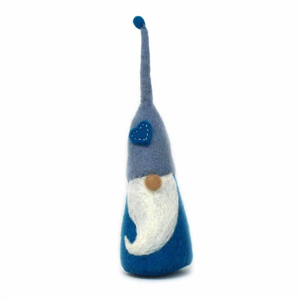 Winter Blues Felt Gnomes Trio, Set of 3 - Global Groove Direct - Flyclothing LLC