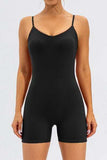 Spaghetti Strap Round Neck Romper - Trendsi - Flyclothing LLC