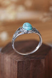 Turquoise 925 Sterling Silver Ring - Trendsi - Flyclothing LLC