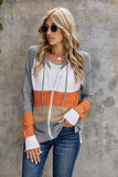 Zip-Up Raglan Sleeve Openwork Hooded Cardigan - Flyclothing LLC