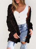 Multicolored Open Front Cardigan - Trendsi - Flyclothing LLC