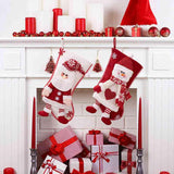 Christmas Stocking Hanging Widget - Trendsi