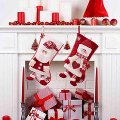 Christmas Stocking Hanging Widget - Trendsi