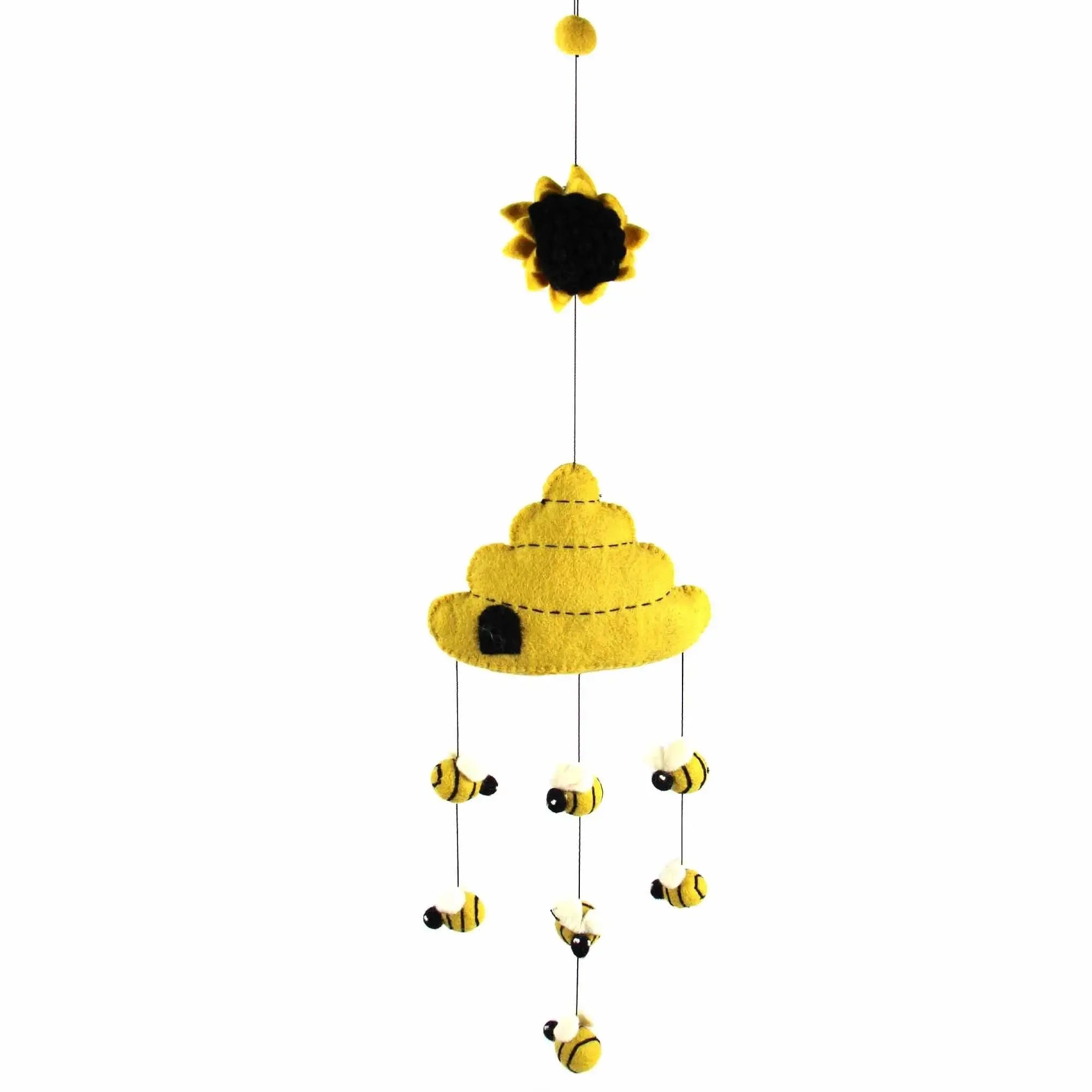 Felt Beehive Mobile - Global Groove - Global Groove - Flyclothing LLC