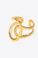 Modern Copper Open Ring - Flyclothing LLC