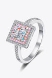Stay Elegant 1 Carat Moissanite Ring - Trendsi