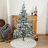 Feather Christmas Tree Skirt - Trendsi