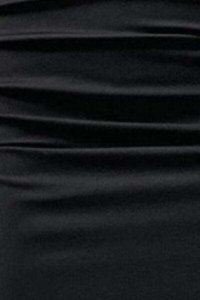 Ruched Maxi Trumpet Skirt - Trendsi