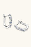 Moissanite 925 Sterling Silver Earrings - Trendsi