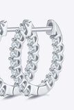 Moissanite 925 Sterling Silver Earrings - Trendsi - Flyclothing LLC