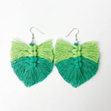 Fringe Detail Dangle Earrings - Trendsi