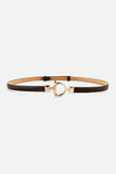 Toggle Buckle Skinny PU Belt - Trendsi - Flyclothing LLC