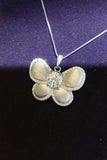 1 Carat Moissanite Butterfly Pendant Necklace - Trendsi - Flyclothing LLC