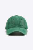 Distressed Adjustable Baseball Cap - Trendsi - Flyclothing LLC