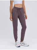 Double Take Tied Joggers with Pockets - Trendsi