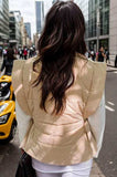 Pocketed Zip Up Vest Coat - Trendsi - Flyclothing LLC