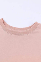 Side Slit Drop Shoulder Sweatshirt - Trendsi - Flyclothing LLC