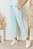 RISEN Full Size Drawstring Ultra Soft Knit Jogger - Trendsi - Flyclothing LLC