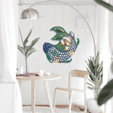 24 inch Painted Fish & Shell - Caribbean Craft - Caribbean Craft - Flyclothing LLC