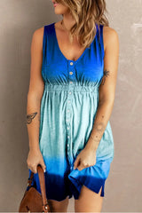 Double Take Scoop Neck Buttoned Sleeveless Magic Dress with Pockets - Trendsi - Flyclothing LLC