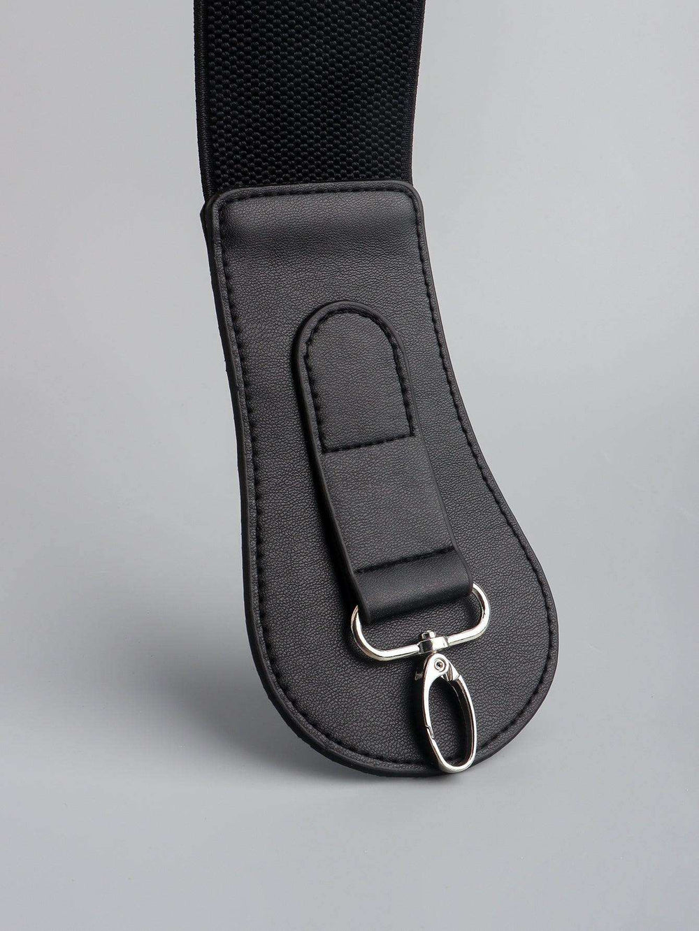 PU Elastic Wide Belt - Trendsi - Flyclothing LLC