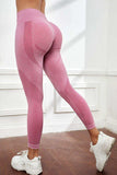High Waistband Long Active Pants - Trendsi - Flyclothing LLC