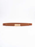 PU Elastic Skinny Belt - Trendsi - Flyclothing LLC
