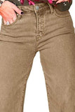 Raw Hem Wide Leg Jeans - Trendsi - Flyclothing LLC